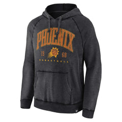 Phoenix Suns Foul Trouble Snow Wash Raglan Pullover Hoodie Heather Charcoal - NBA