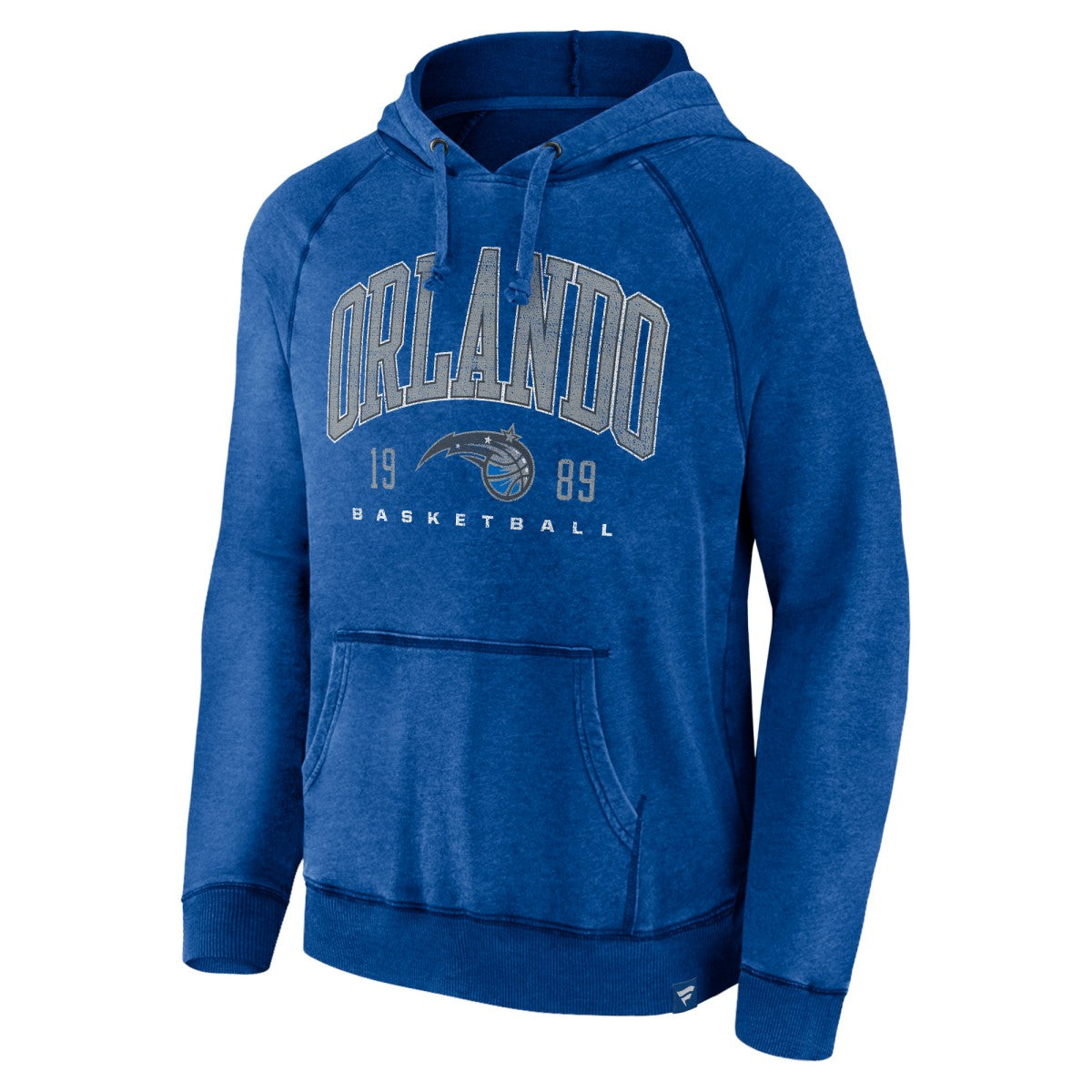Orlando Magic Foul Trouble Snow Wash Raglan Pullover Hoodie Heather Blue - NBA