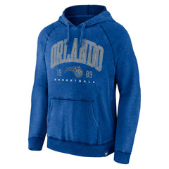 Orlando Magic Foul Trouble Snow Wash Raglan Pullover Hoodie Heather Blue - NBA