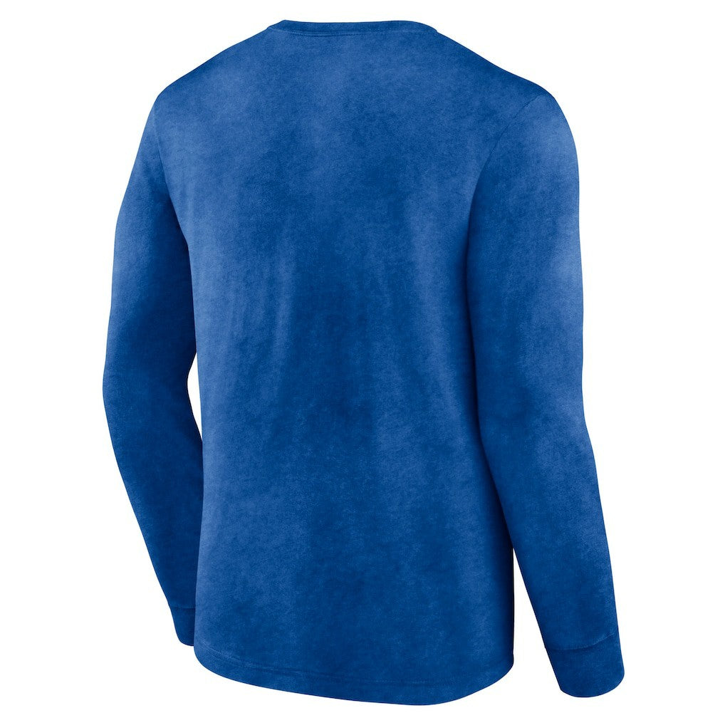 Orlando Magic Front Court Press Snow Wash Long Sleeve T-Shirt Heather Royal - NBA