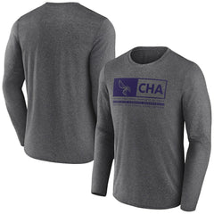 Charlotte Hornets Three-Point Play T-Shirt Heather Charcoal - NBA