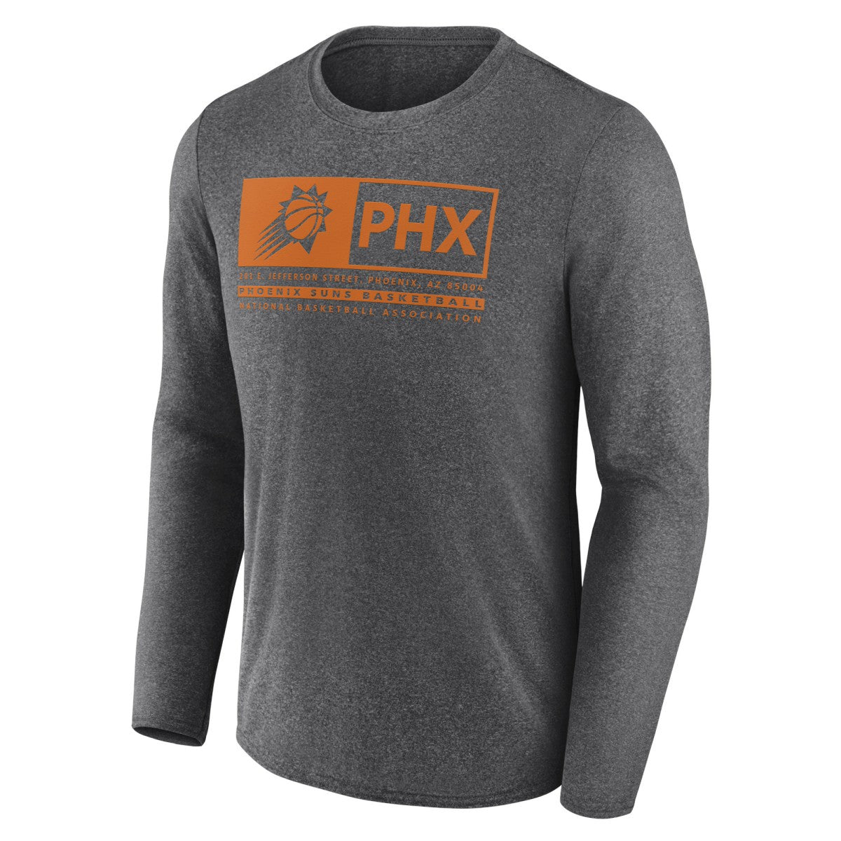 Phoenix Suns Three-Point Play T-Shirt Heather Charcoal - NBA