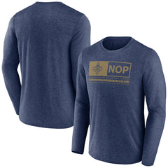 New Orleans Pelicans Three-Point Play T-Shirt Heather Navy - NBA