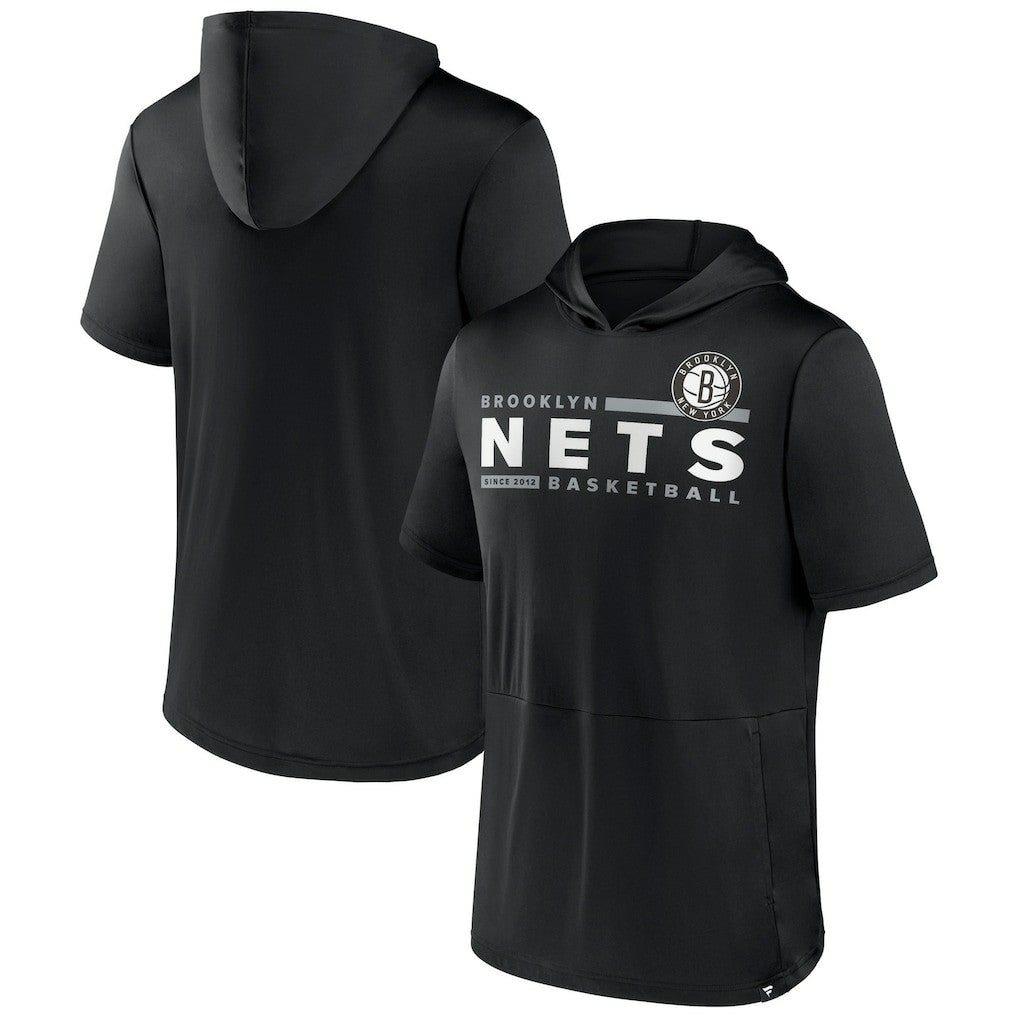 Brooklyn Nets Possession Hoodie T-Shirt Black - NBA