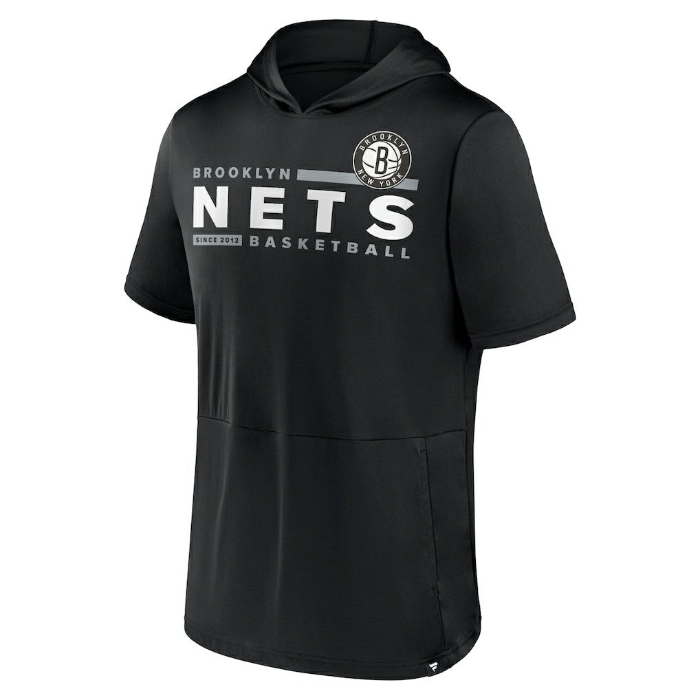 Brooklyn Nets Possession Hoodie T-Shirt Black - NBA