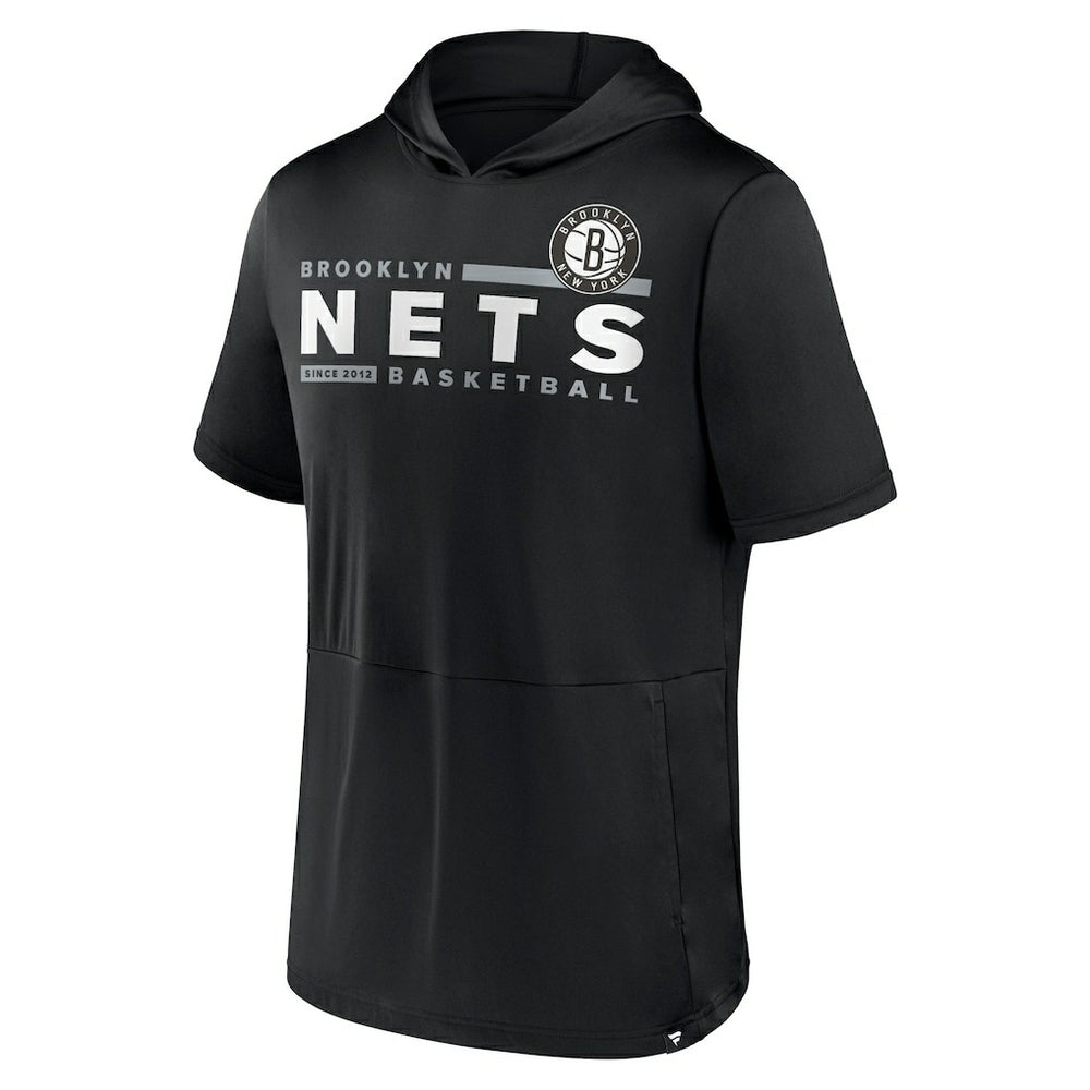 Brooklyn Nets Possession Hoodie T-Shirt Black - NBA