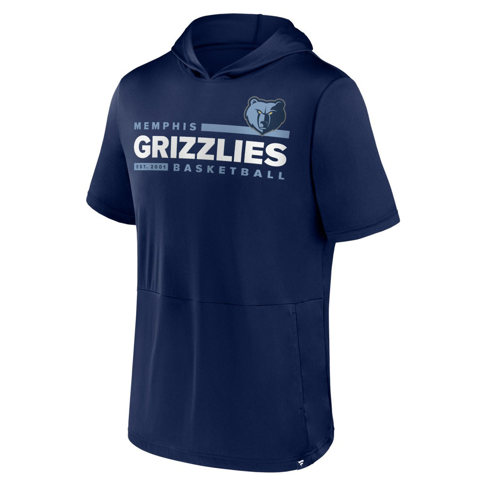Memphis Grizzlies Possession Hoodie T-Shirt Navy - NBA