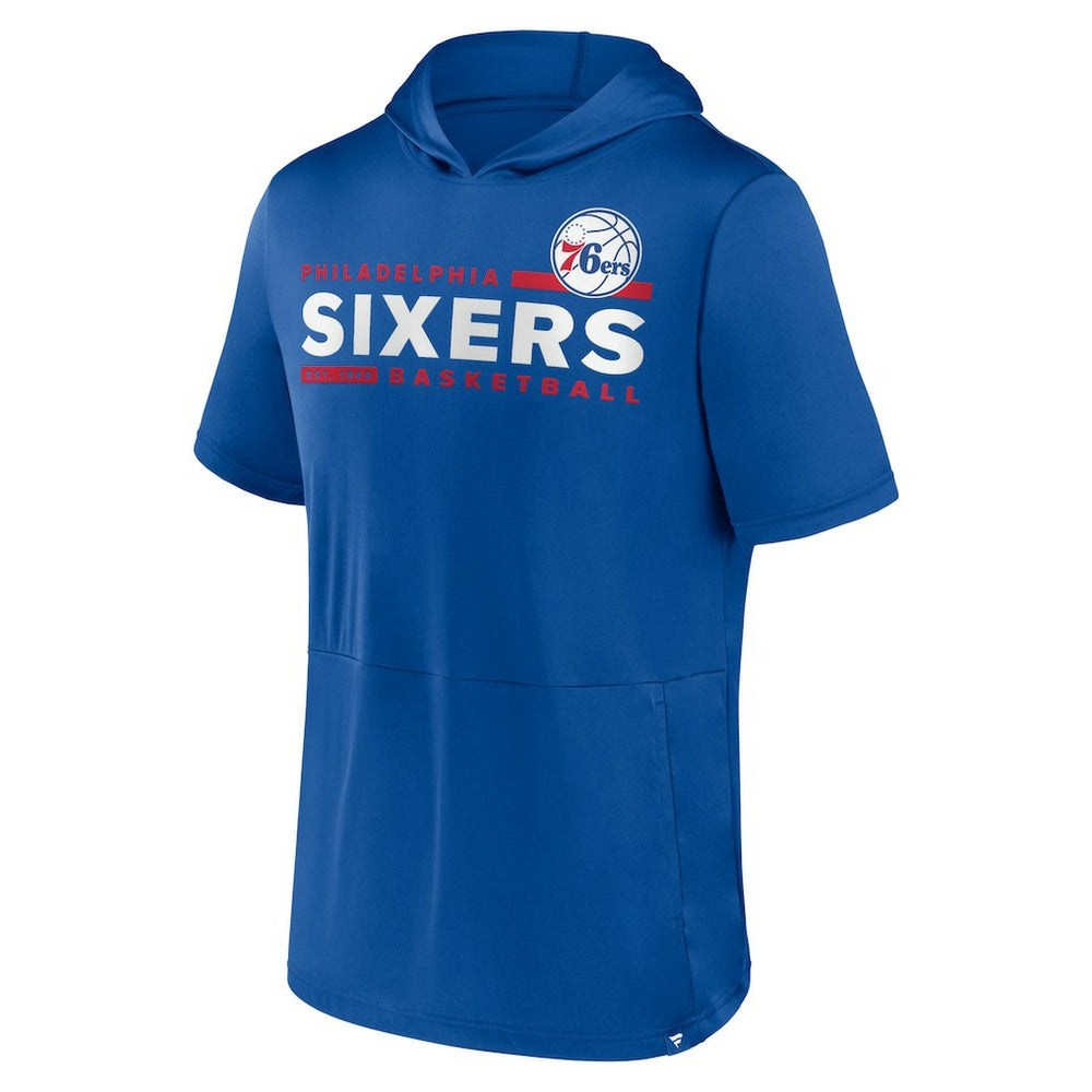 Philadelphia 76ers Possession Hoodie T-Shirt Royal - NBA