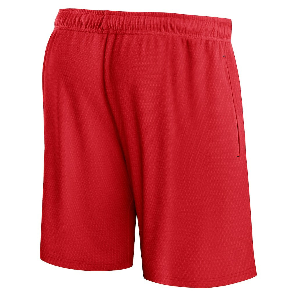 Chicago Bulls Post Up Mesh Shorts Red - NBA