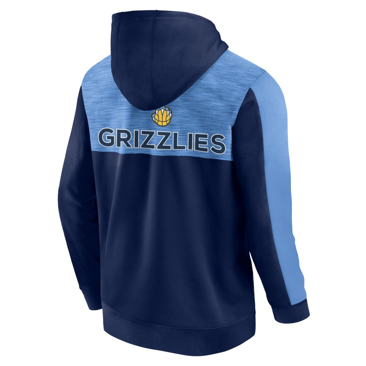 Memphis Grizzlies Rainbow Shot Full-Zip Hoodie Navy - NBA