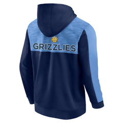 Memphis Grizzlies Rainbow Shot Full-Zip Hoodie Navy - NBA