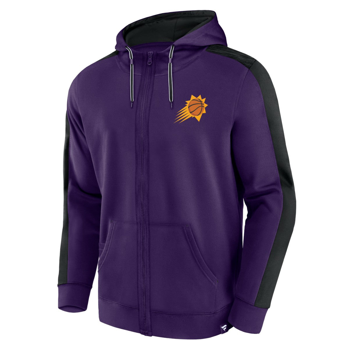 Phoenix Suns Rainbow Shot Full-Zip Hoodie Purple - NBA