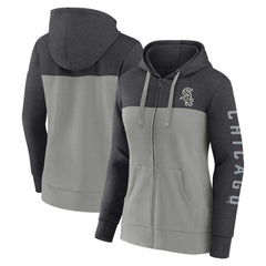Chicago White Sox Fanatics Women's City Ties Hoodie Full-Zip Sweatshirt - MLB