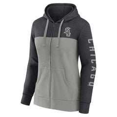 Chicago White Sox Fanatics Women's City Ties Hoodie Full-Zip Sweatshirt - MLB