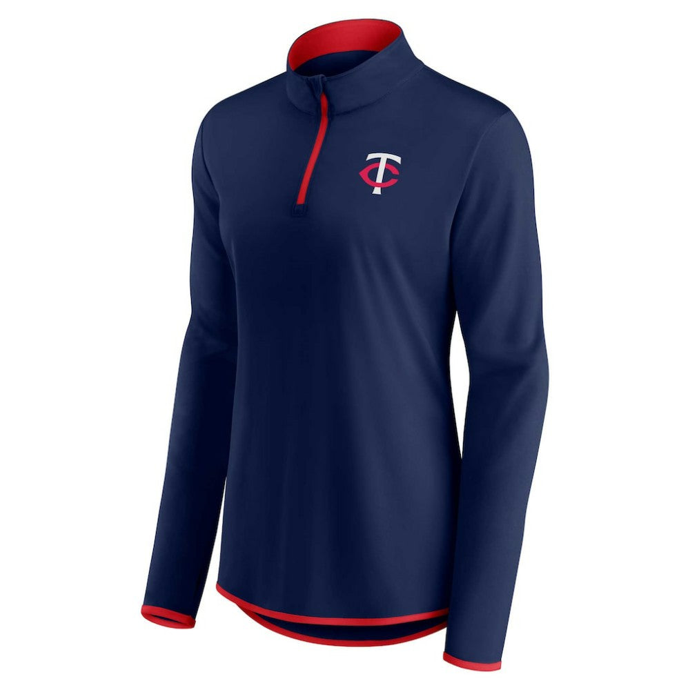 Minnesota Twins Fanatics Women's Corner Quarter-Zip Top - MLB
