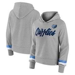 Memphis Grizzlies Women's Halftime Pullover Hoodie Heather Gray - NBA