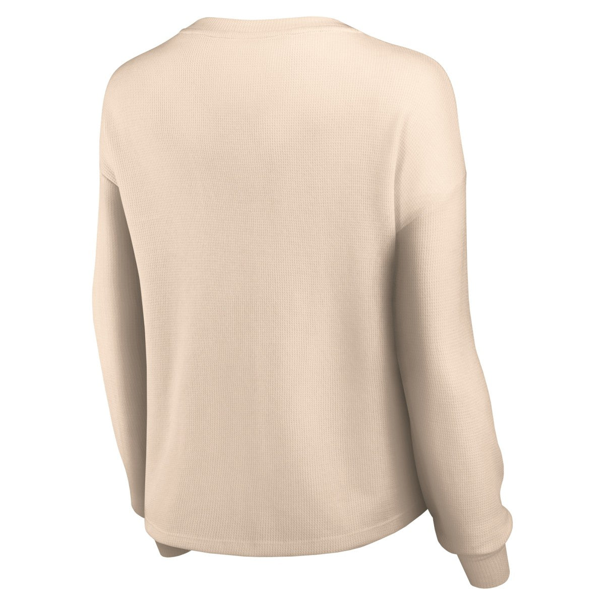 Los Angeles Lakers Women's Go For It Long Sleeve Notch Neck T-Shirt Tan - NBA