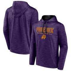 Phoenix Suns Fast Break Pullover Hoodie Heather Purple - NBA