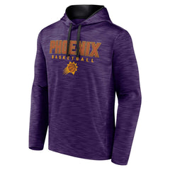 Phoenix Suns Fast Break Pullover Hoodie Heather Purple - NBA