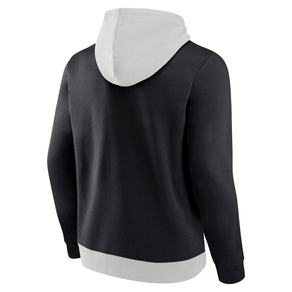 Toronto Raptors Arctic Colorblock Pullover Hoodie Gray/Black - NBA