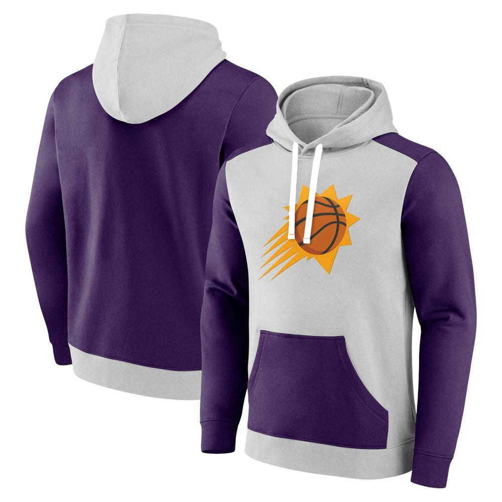 Phoenix Suns Arctic Colorblock Pullover Hoodie Gray/Purple - NBA