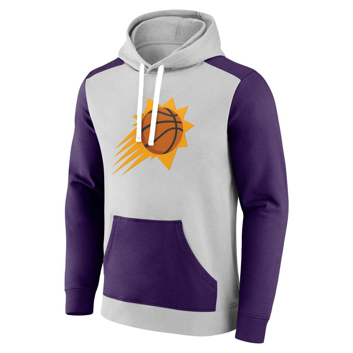 Phoenix Suns Arctic Colorblock Pullover Hoodie Gray/Purple - NBA