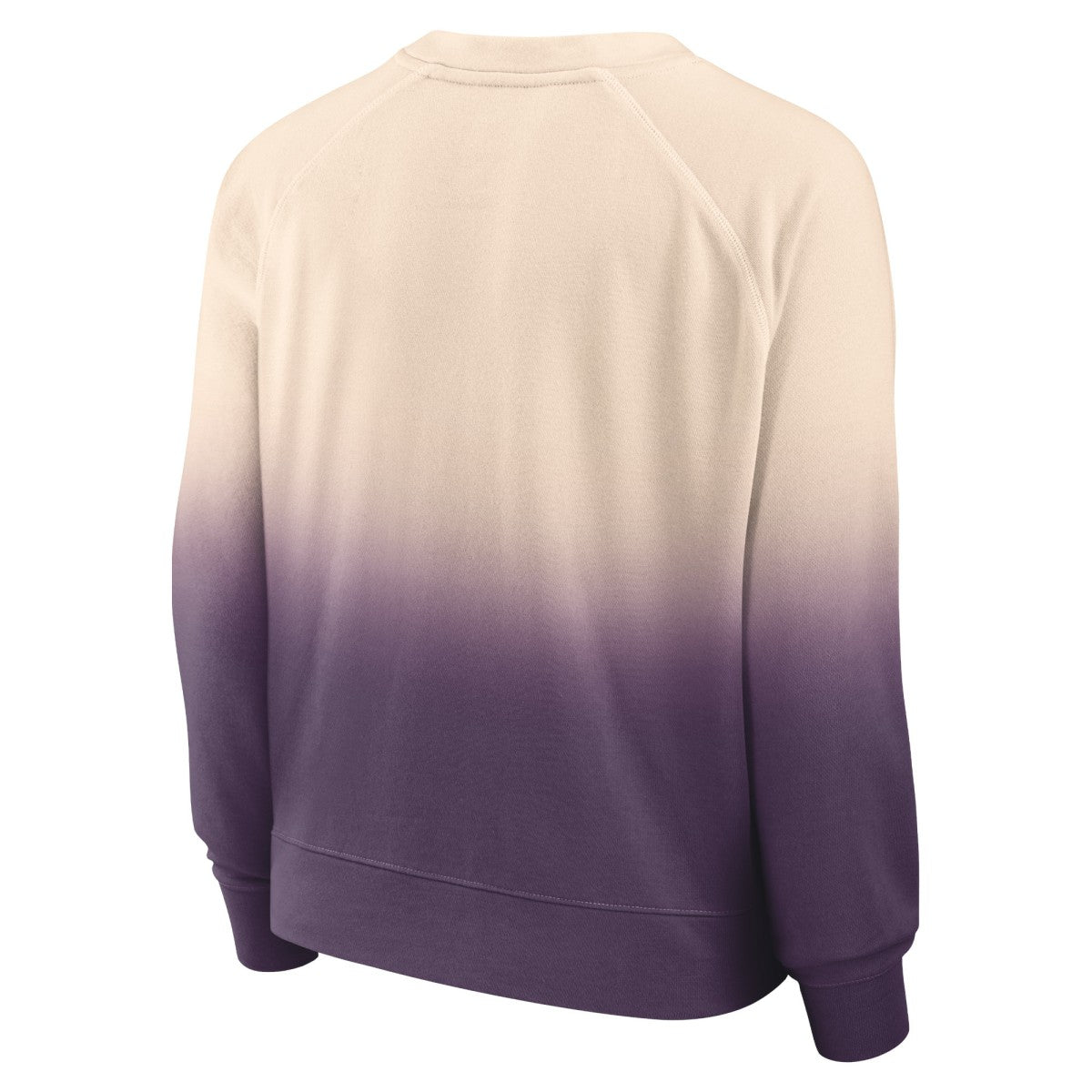 Los Angeles Lakers Women's Lounge Arch Raglan Pullover Sweatshirt Tan/Purple - NBA