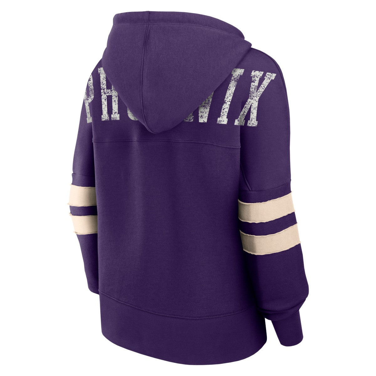 Phoenix Suns Women's Bold Move Dolman V-Neck High Hip Hoodie Purple - NBA