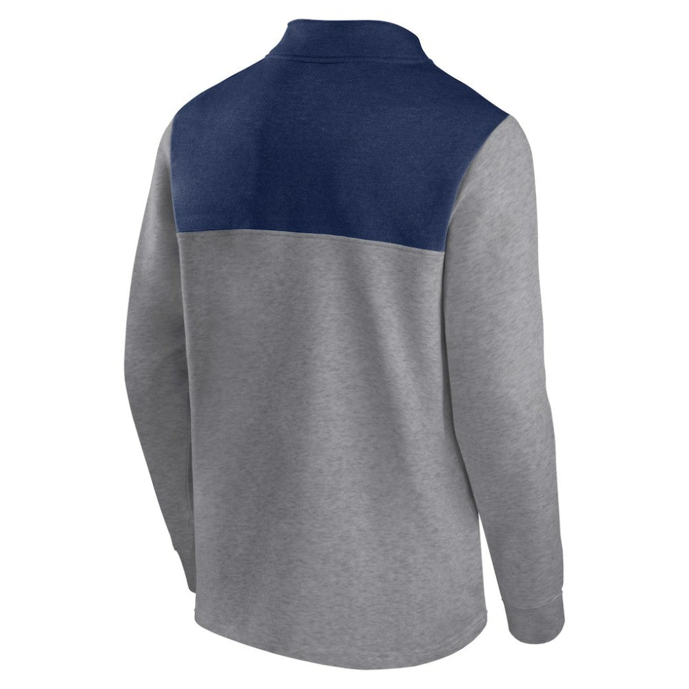 Washington Capitals Fanatics Launch It Quarter-Zip Jacket - Heather Gray - NHL