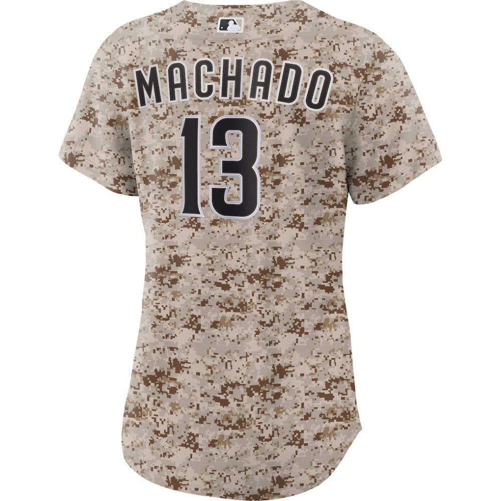 Manny Machado San Diego Padres Nike Women's USMC Alternate Replica Player Jersey - MLB