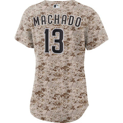Manny Machado San Diego Padres Nike Women's USMC Alternate Replica Player Jersey - MLB