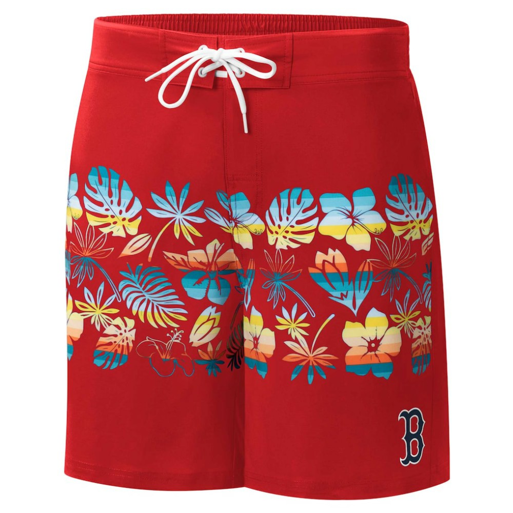 Boston Red Sox G-III Sports by Carl Banks Breeze Volley Swim Shorts - MLB