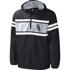 Chicago White Sox G-III Sports by Carl Banks Game Score Quarter-Zip Windbreaker - MLB