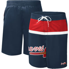 Atlanta Braves G-III Sports by Carl Banks Sea Wind Swim Shorts - MLB