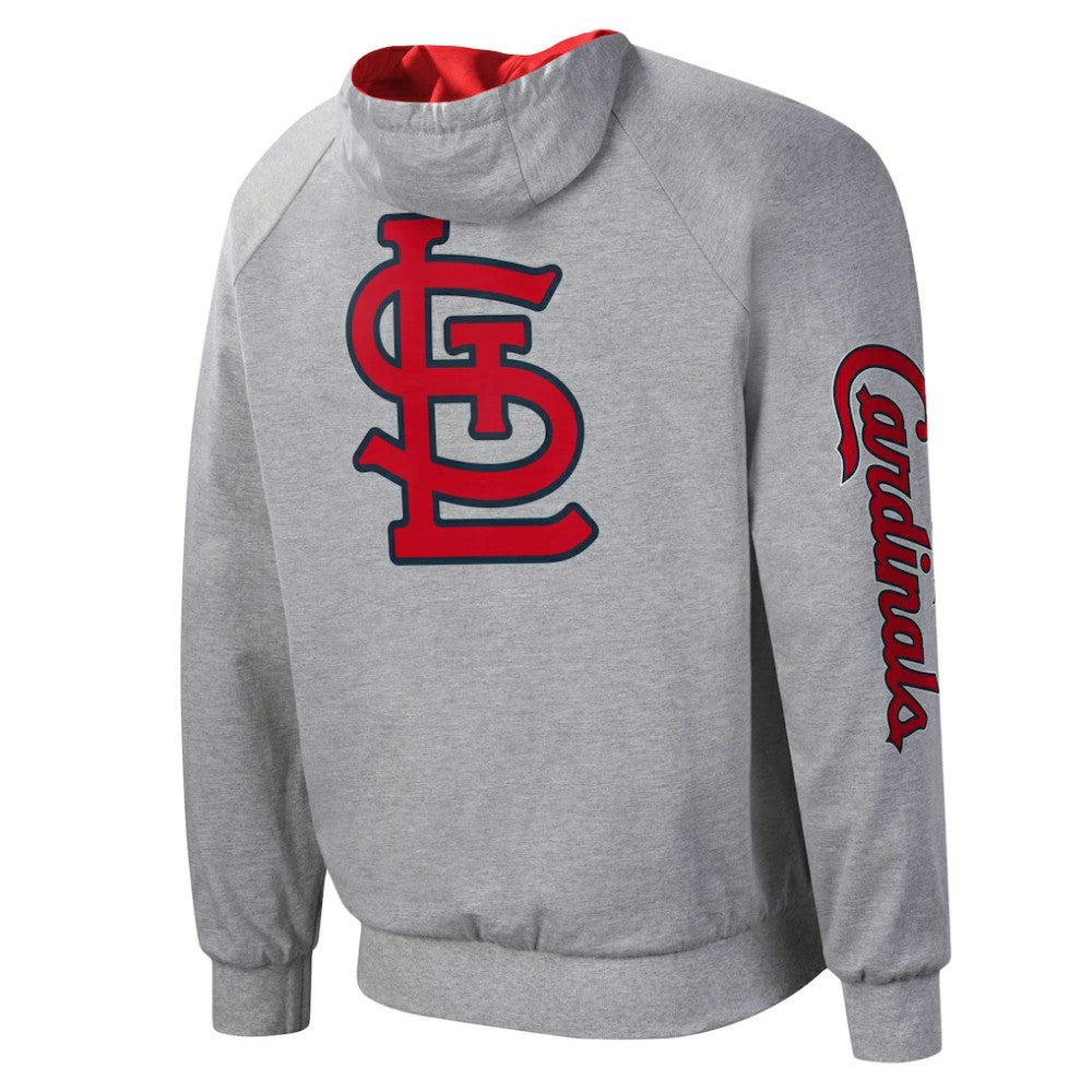 St. Louis Cardinals G-III Sports by Carl Banks Southpaw Reversible Raglan Hoodie Full-Zip Jacket - MLB