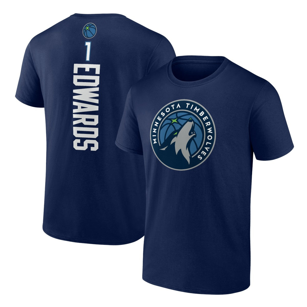 Anthony Edwards Minnesota Timberwolves Playmaker Team Name & Number T-Shirt Navy - NBA