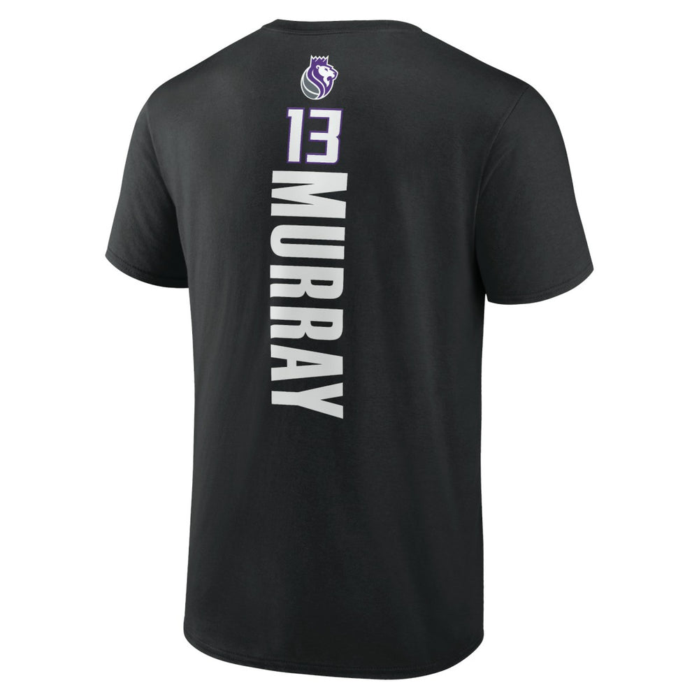 Keegan Murray Sacramento Kings Playmaker Team Name & Number T-Shirt Black - NBA