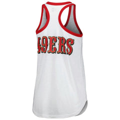 San Francisco 49ers G-III 4Her by Carl Banks Women's Tater Tank Top White | NFL