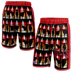 Chicago Bulls NBA & KidSuper Studios Unisex Hometown Shorts Red - NBA