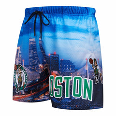 Boston Celtics Pro Standard Cityscape Shorts - NBA
