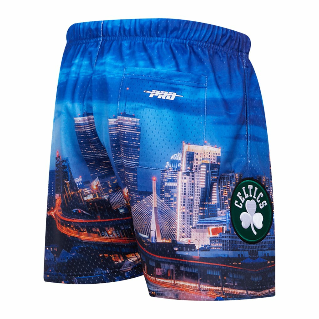 Boston Celtics Pro Standard Cityscape Shorts - NBA
