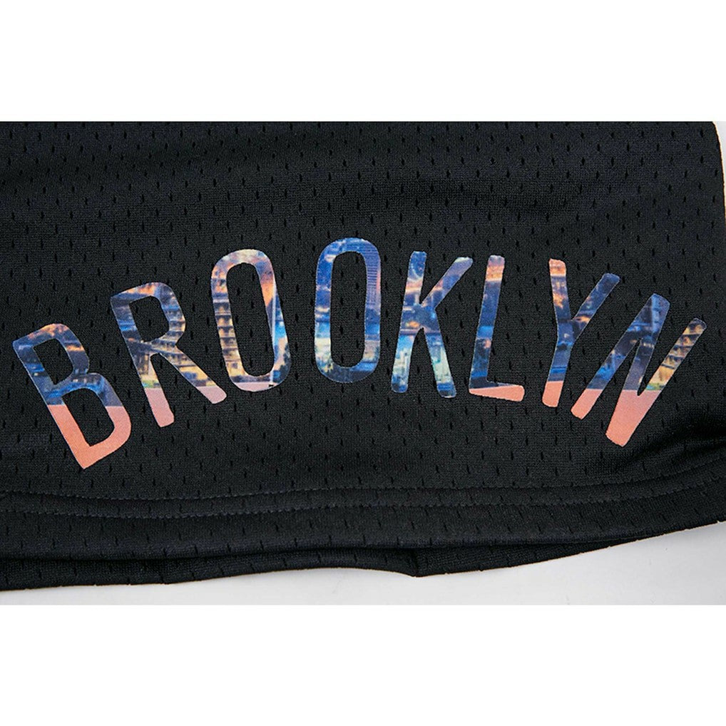 Brooklyn Nets Pro Standard City Scape Mesh Shorts Black - NBA