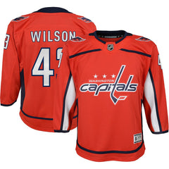 Tom Wilson Washington Capitals Youth 2022/23 Premier Player Jersey - Red - NHL