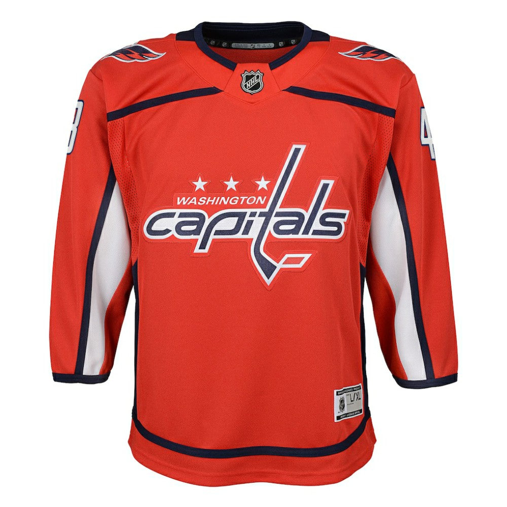 Tom Wilson Washington Capitals Youth 2022/23 Premier Player Jersey - Red - NHL