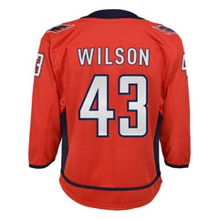 Tom Wilson Washington Capitals Youth 2022/23 Premier Player Jersey - Red - NHL