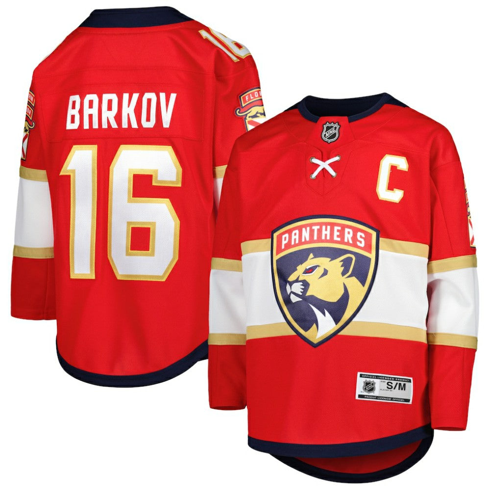 Aleksander Barkov Florida Panthers Youth Home Premier Player Jersey - Red - NHL