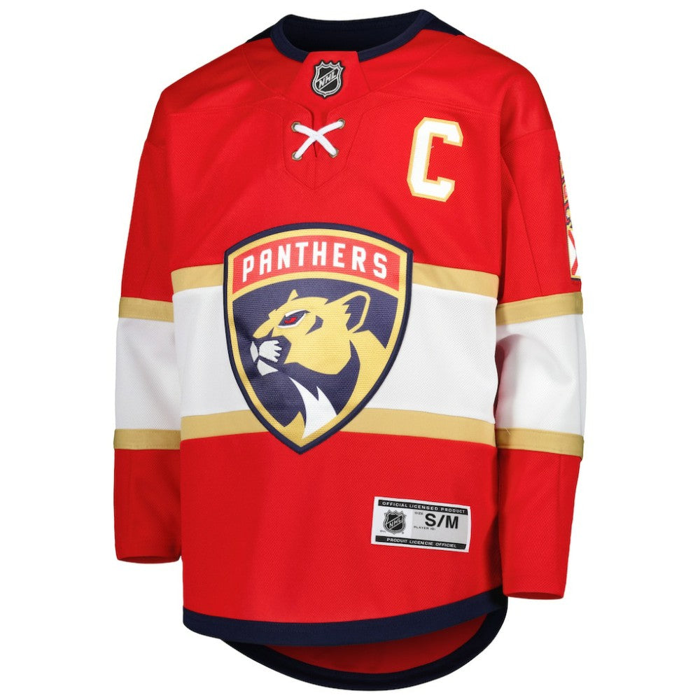 Aleksander Barkov Florida Panthers Youth Home Premier Player Jersey - Red - NHL