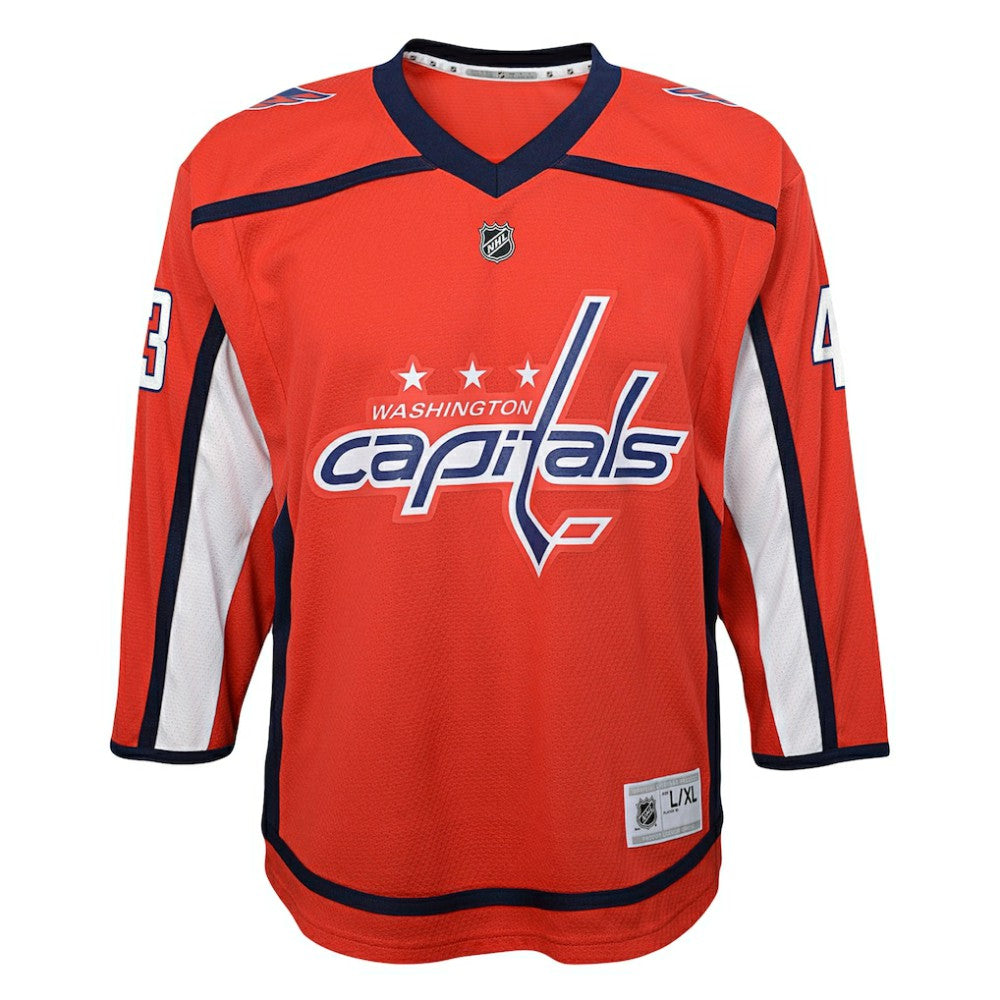 Tom Wilson Washington Capitals Youth Home Replica Player Jersey - Red - NHL