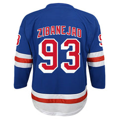Mika Zibanejad New York Rangers Youth Home Replica Player Jersey - Blue - NHL