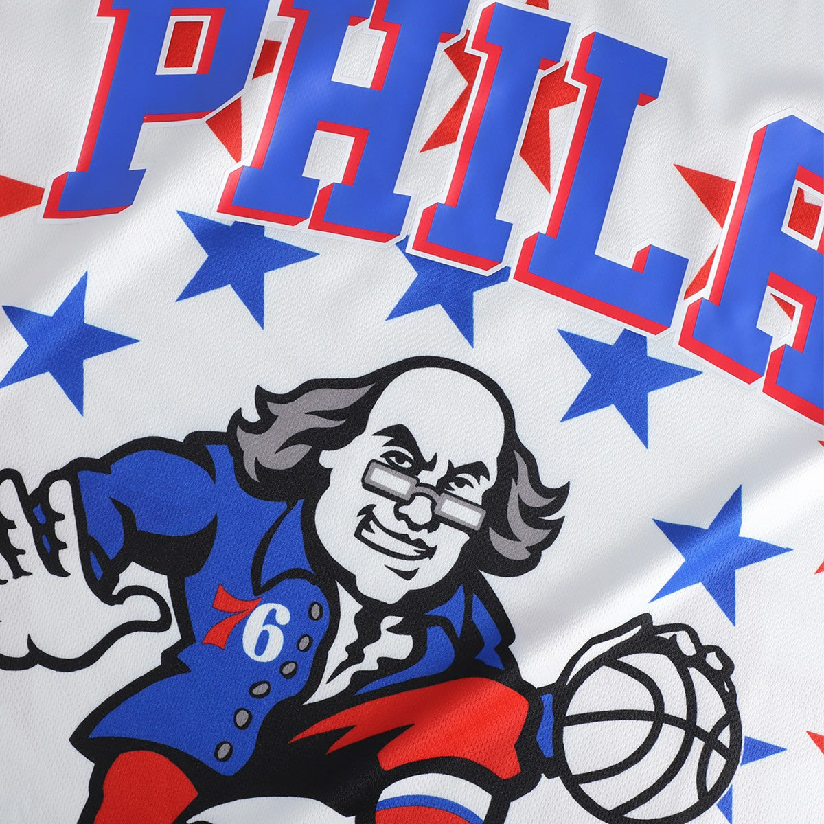 Philadelphia 76ers NBA & KidSuper Studios Unisex Hometown Jersey White - NBA